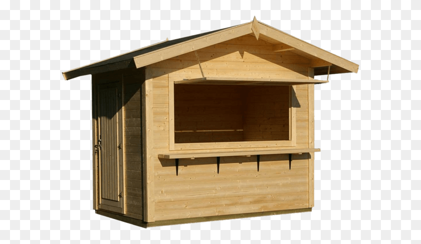 596x428 Build A Log Cabin 4 Kiosco De Madera, Housing, Building, House HD PNG Download