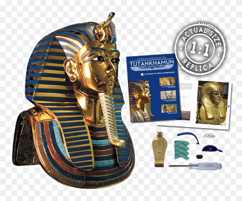 796x651 Build The Tutankhamun Mask Mask Tutankhamun, Tiger, Wildlife, Mammal HD PNG Download