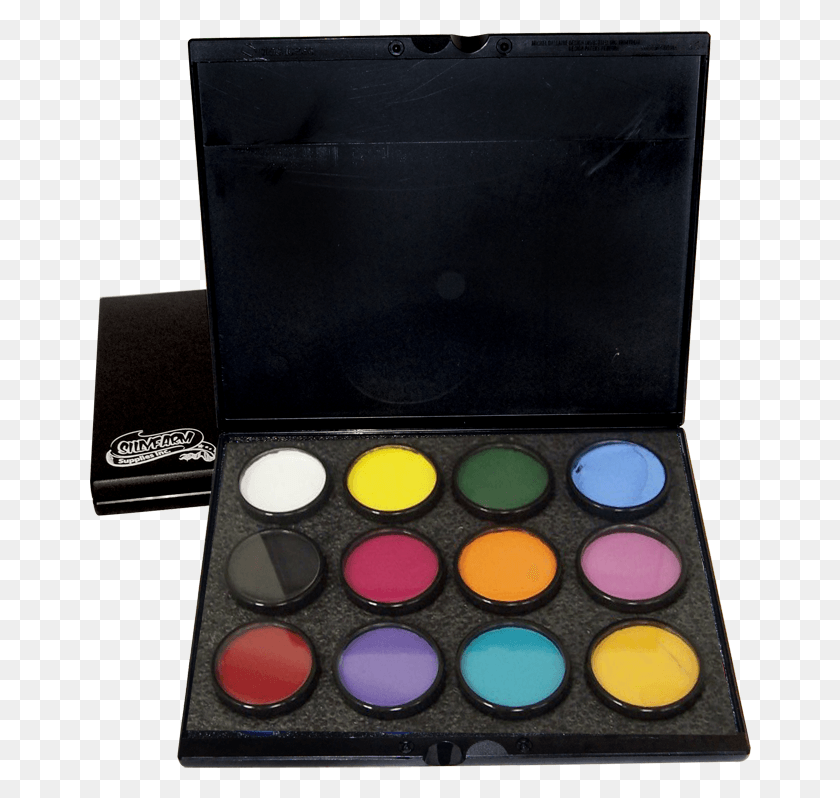 662x738 Build Your Own Paradise Face Paint Palette Eye Shadow, Palette, Paint Container, Cosmetics HD PNG Download