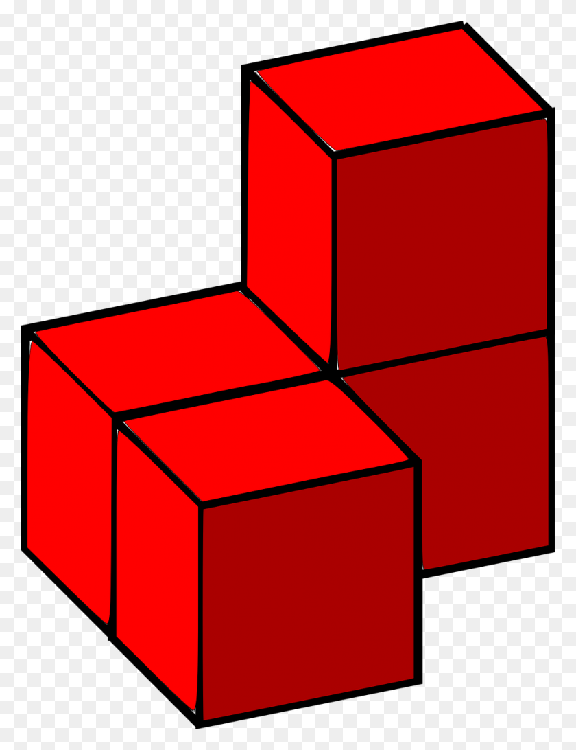 967x1280 Building Blocks Tetris 3d Blocks Image Tetris Blocks 3d, Mailbox, Letterbox, Box HD PNG Download