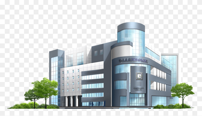 792x428 Diseño De Edificio De Edificio, Edificio De Oficinas, Centro De Convenciones, Arquitectura Hd Png