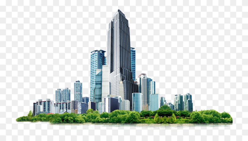 737x419 Building Dholera Smart City Phase, Urban, Town, High Rise HD PNG Download
