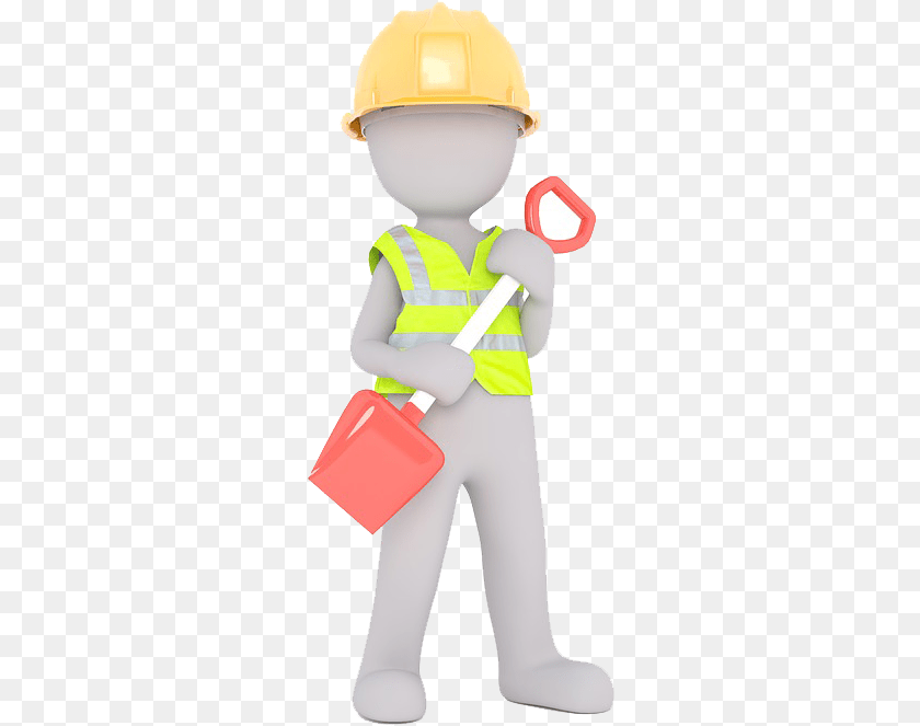 Building Pixabay Workers Work Bitcoin Illustration Worker Man Render, Clothing, Hardhat, Helmet, Person Transparent PNG