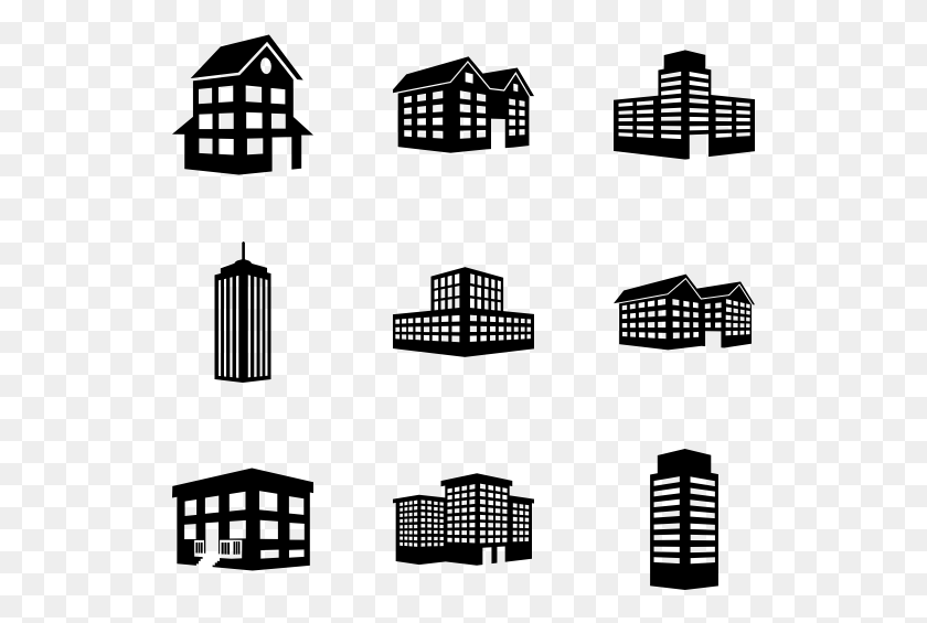 529x505 Buildings House Icons, Gray, World Of Warcraft HD PNG Download