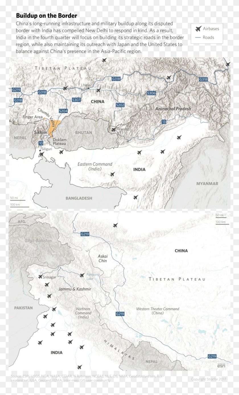 784x1333 Buildup On The India China Border Atlas, Map, Diagram, Plot HD PNG Download