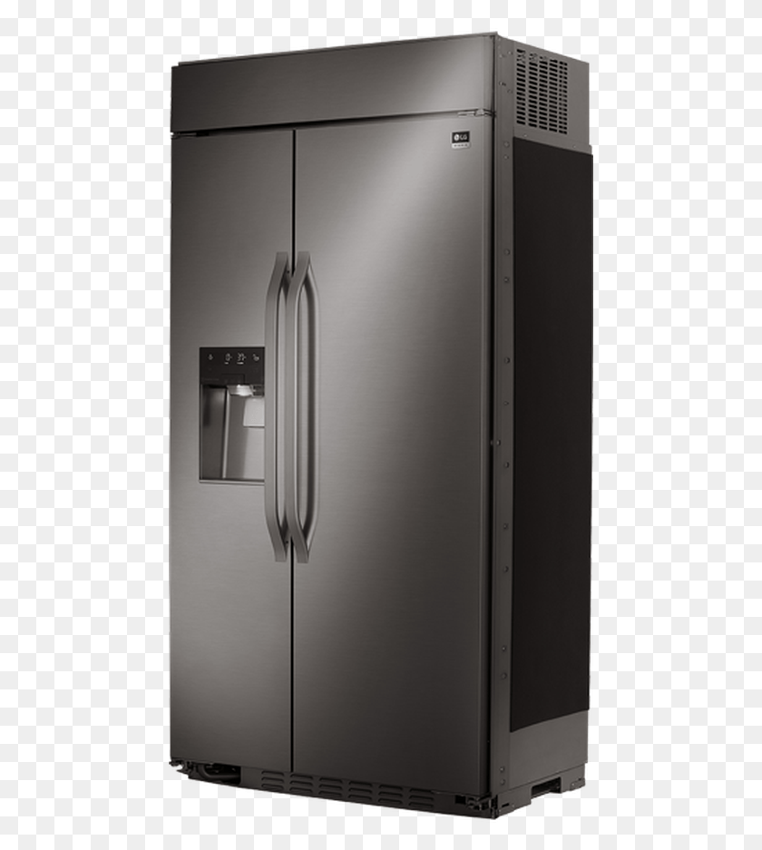 469x877 Встроенный Бок О Бок Холодильник Lssb2696Bd 42In Холодильник, Бытовая Техника Png Скачать