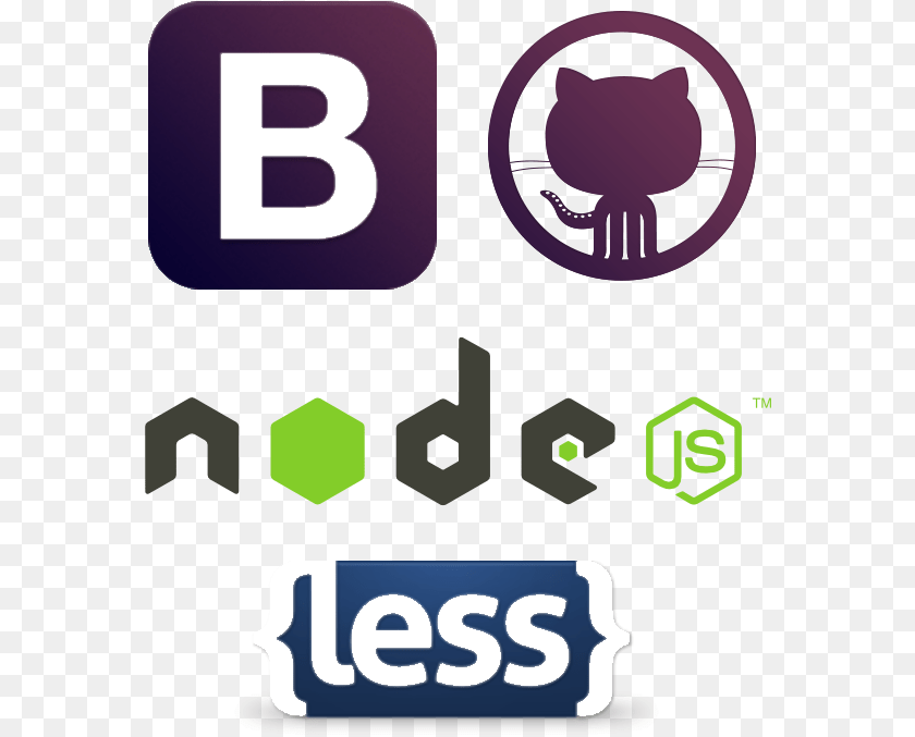 Built With Bootstrap Nodejs, Logo Transparent PNG