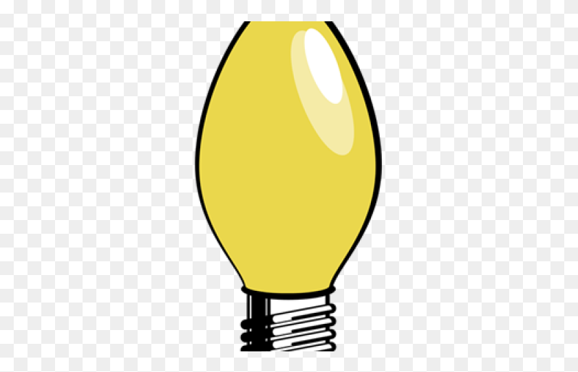 275x481 Bulb Clipart Christmas Tree Light, Lightbulb, Beverage, Drink HD PNG Download