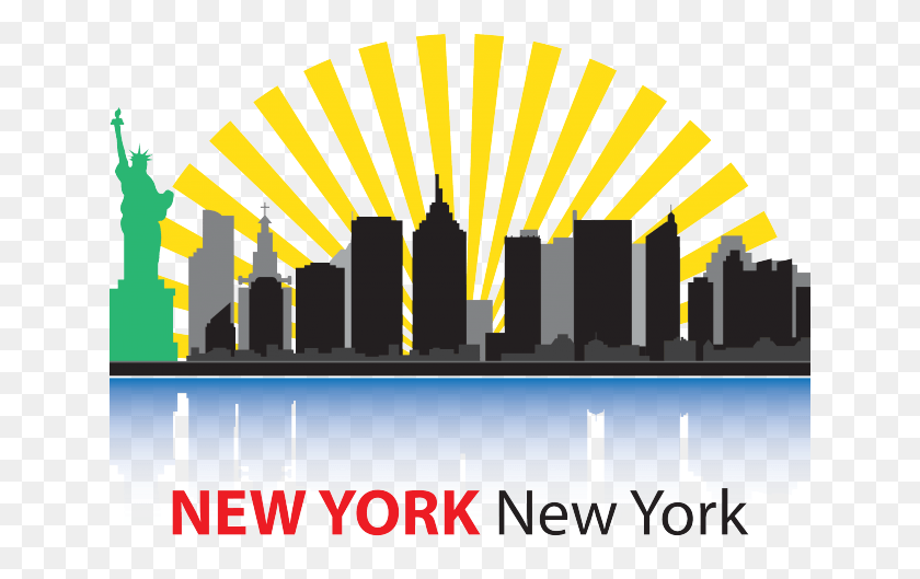 641x469 Descargar Png Bulding Clipart New York Building Clip Art New York City, Urban, Edificio De Oficinas, Metropolis Hd Png