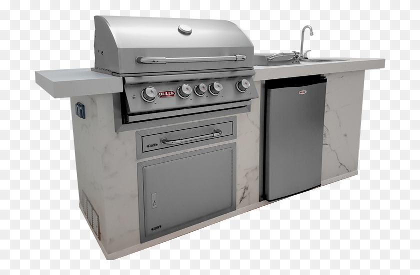 703x491 Bull Outdoor Kitchen Island Outdoor Kitchens Europe Outdoor Grill Rack Amp Topper, Oven, Appliance, Mailbox HD PNG Download