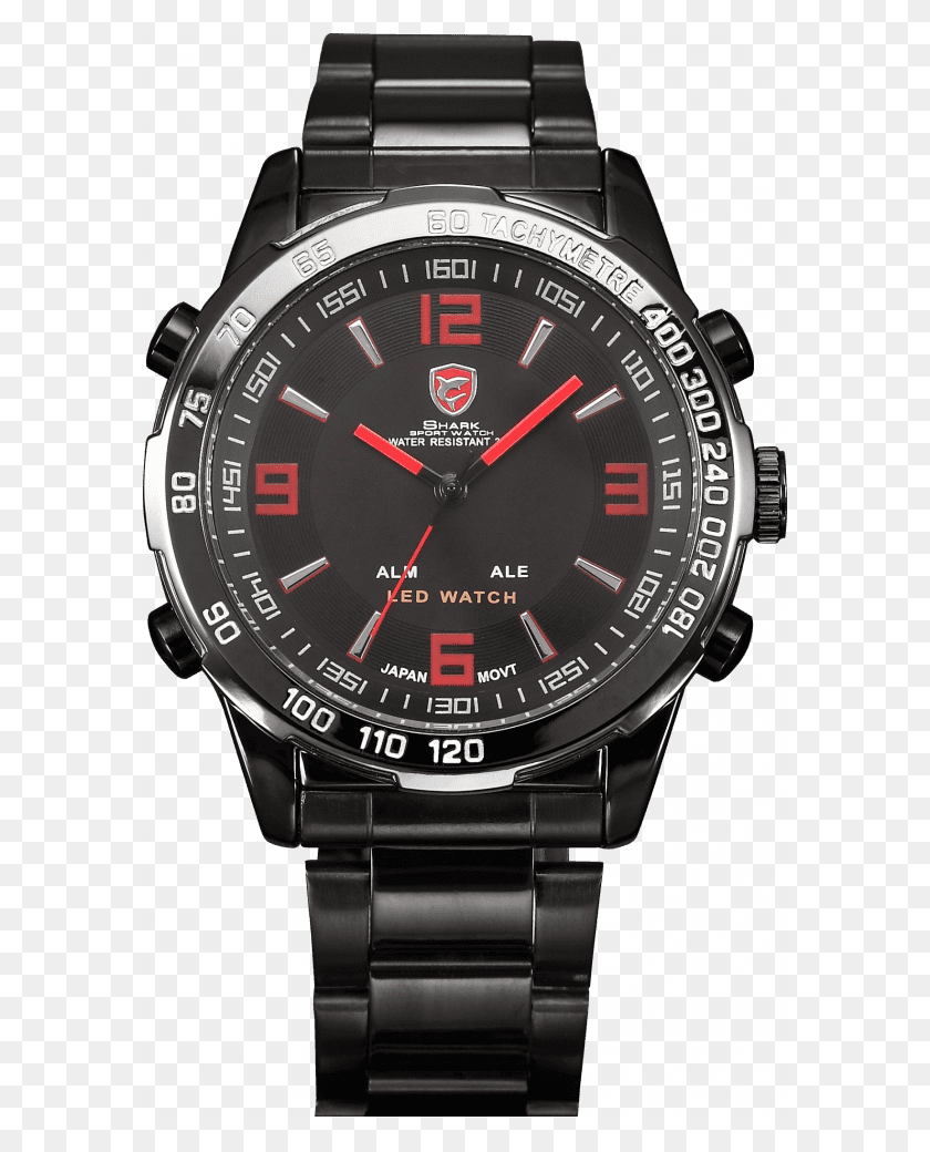 582x980 Bull Shark Analog Watch, Wristwatch, Digital Watch HD PNG Download