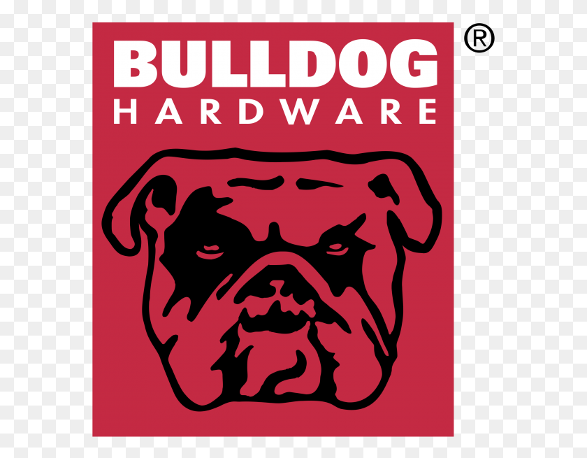 577x595 Descargar Png Bulldog Hardware Logotipo, Cartel, Anuncio, Flyer Hd Png