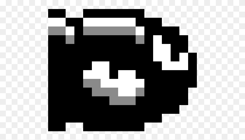 511x421 Пуля Билл Pixel Art Mario Bros, Первая Помощь, Трафарет, Pac Man Hd Png Скачать