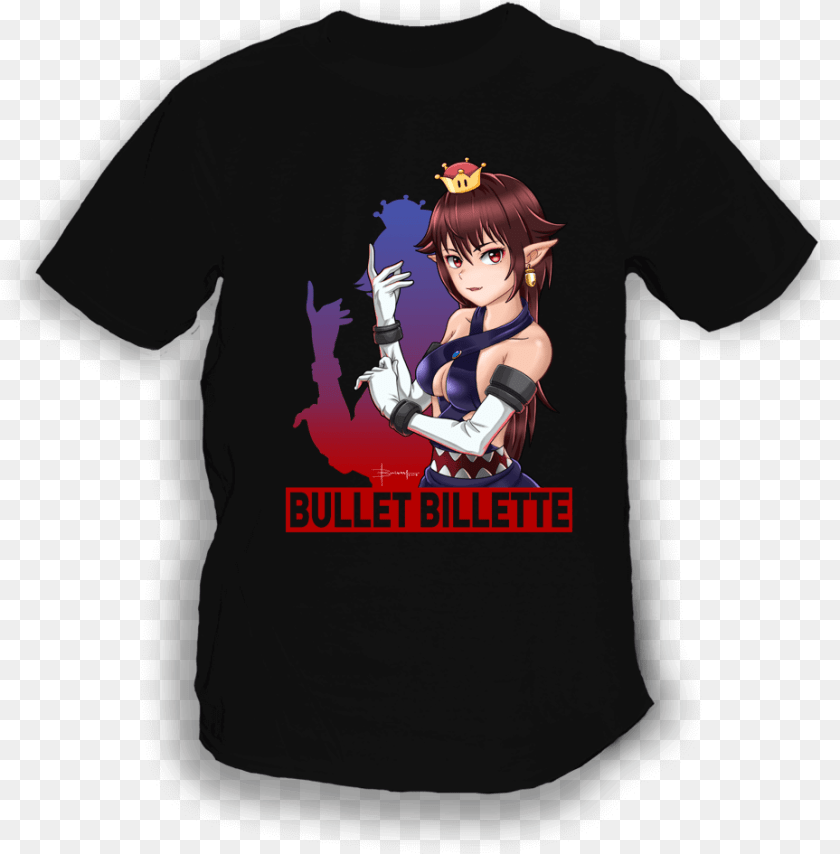 Bullet Billette A Blk Tee Rabbit Inc, Book, Clothing, Comics, T-shirt PNG