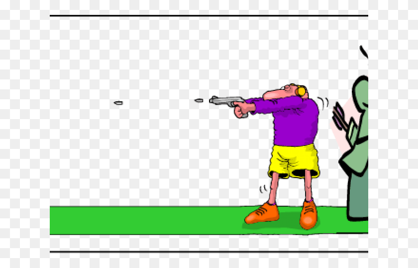 640x480 Bullet Clipart Projectile Shoot Rifle, Person, Human, Duel HD PNG Download