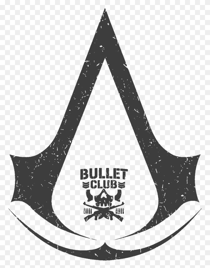 777x1011 Bullet Club Assassins Insignia By Darkvoidpictures All Bullet Club Logos, Symbol, Skin, Anchor HD PNG Download