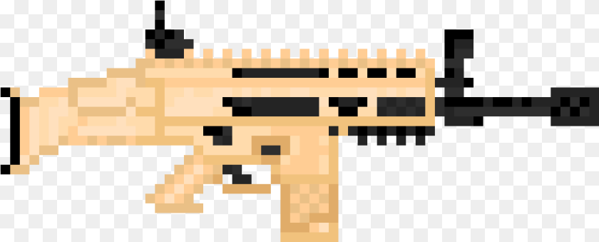 1117x451 Bullet Drawing Scar Pixelated Shotgun, Firearm, Gun, Rifle, Weapon Sticker PNG