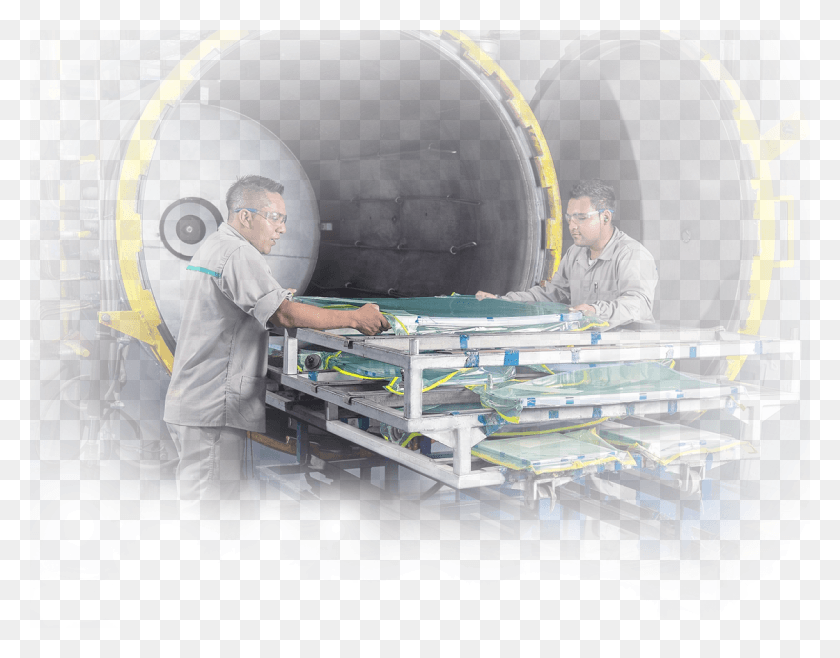 1120x860 Bullet Resistant Glass Tunnel, Building, Factory, Person HD PNG Download