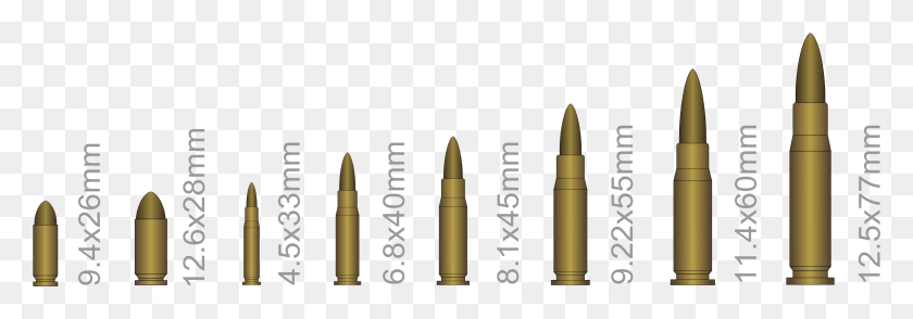 3108x935 Bullet Shells 8x40mm Ammo, Weapon, Weaponry, Ammunition HD PNG Download