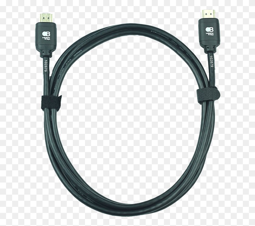 612x683 Bullet Train 2 Metre Hdmi Cable Usb Cable HD PNG Download