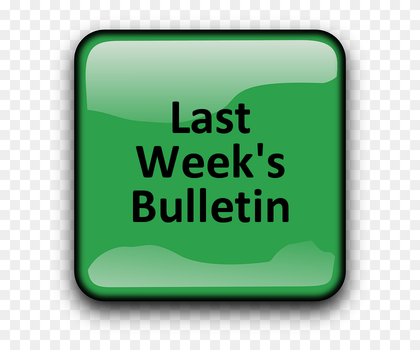 640x640 Descargar Png Bulletin Clipart Weekly Update Sign, Texto, Etiqueta, Primeros Auxilios Hd Png