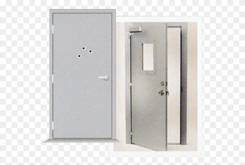 550x508 Bulletproof Door Door, Safe, Furniture, Locker HD PNG Download