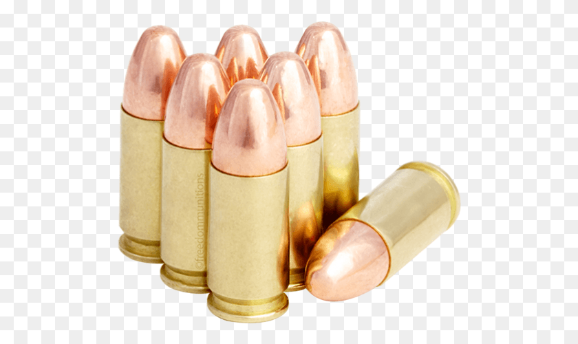 500x440 Bullets Icon .9mm Ammo, Weapon, Weaponry, Ammunition HD PNG Download