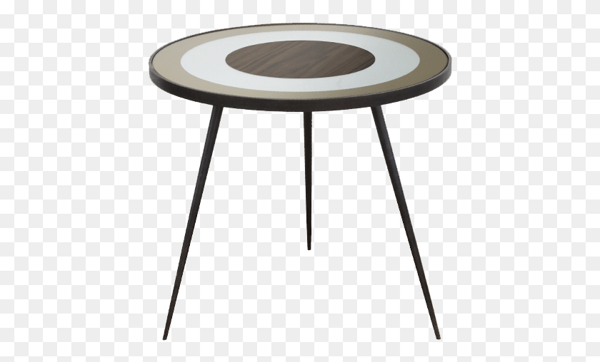 427x448 Bullseye Side Table Notre Monde Bull39s Eye, Furniture, Coffee Table, Lamp HD PNG Download