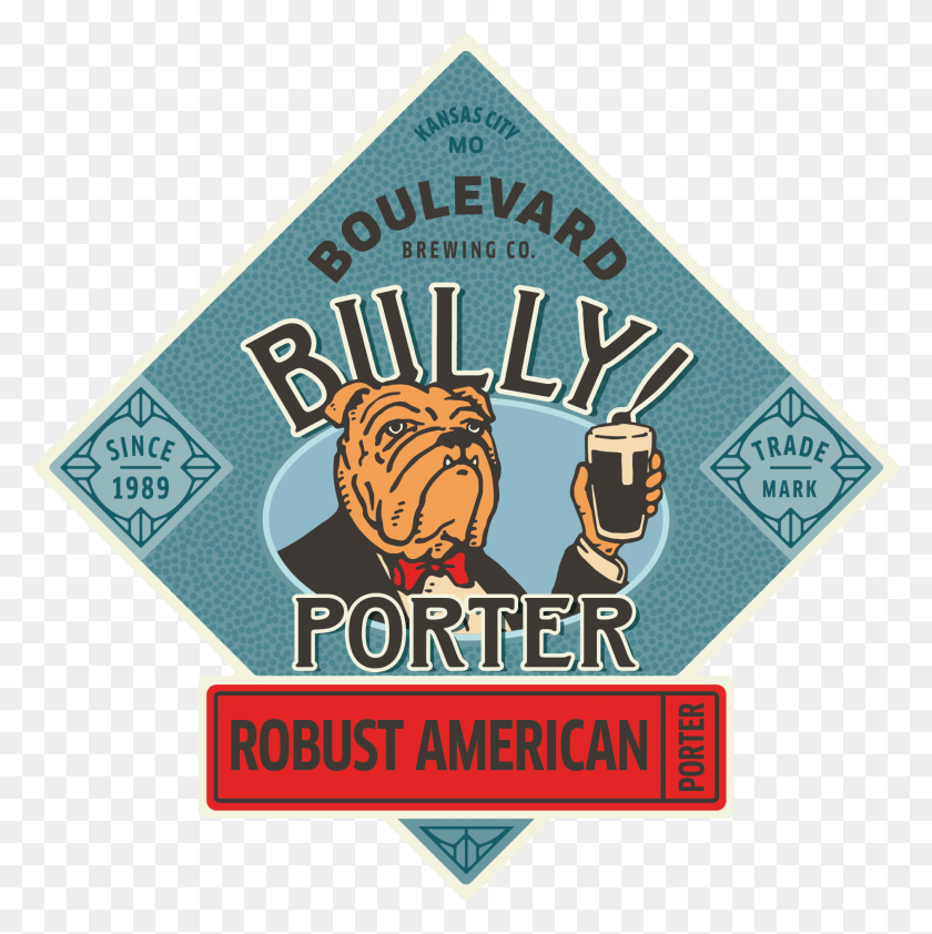 1849x1856 Bully Pictures Bulldog Porter Beer, Логотип, Символ, Товарный Знак Hd Png Скачать