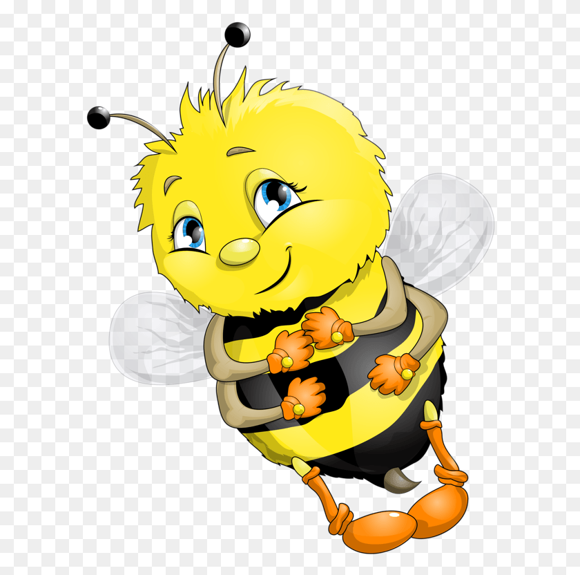 592x772 Bumble Bee Cute Clipart Bee Pchyoli Dlya Detej, Toy, Hand, Graphics HD PNG Download