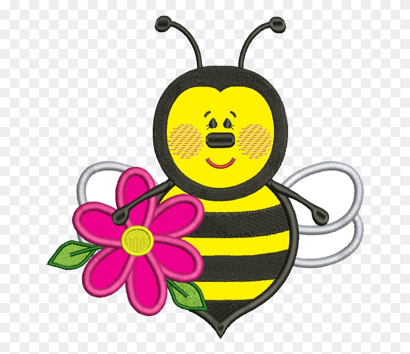 653x664 Bumble Bee Daycare Logo Suitable For Childcare Uniform Honeybee, Animal, Insect, Invertebrate HD PNG Download