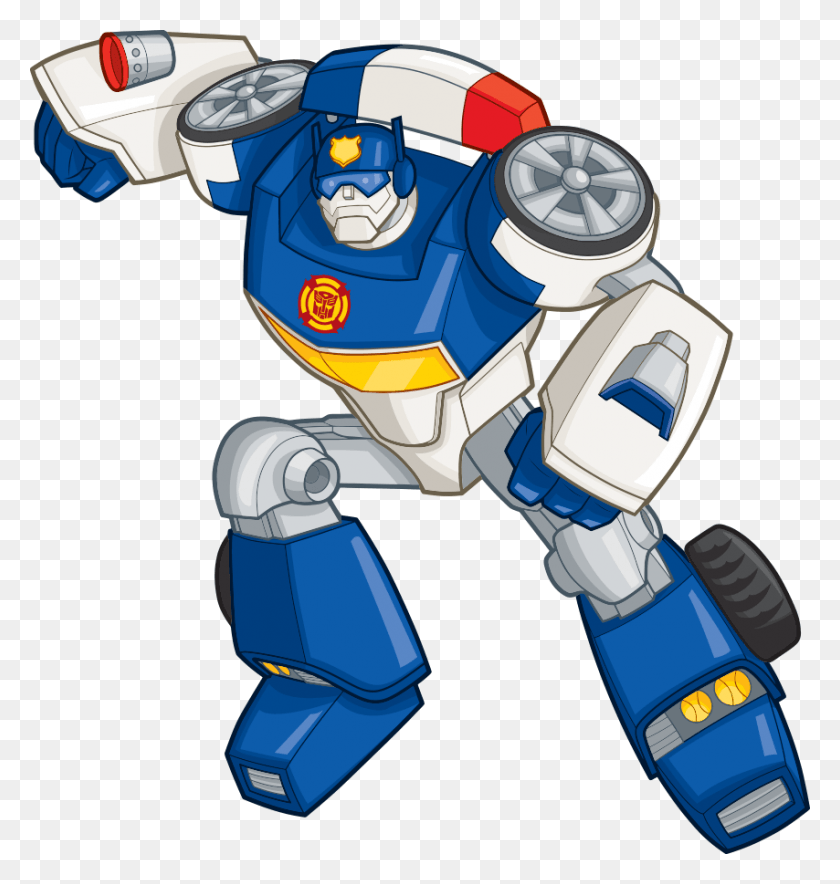 854x903 Bumblebee Clipart Rescue Bot Transformers Rescue Bots Chase, Toy, Robot HD PNG Download