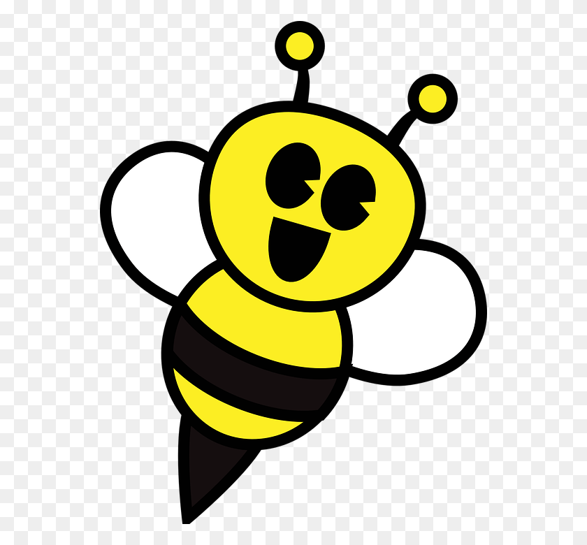 554x720 Png Желтая Пчела Зеленая Пчела, Животное, Беспозвоночное, Насекомое Png