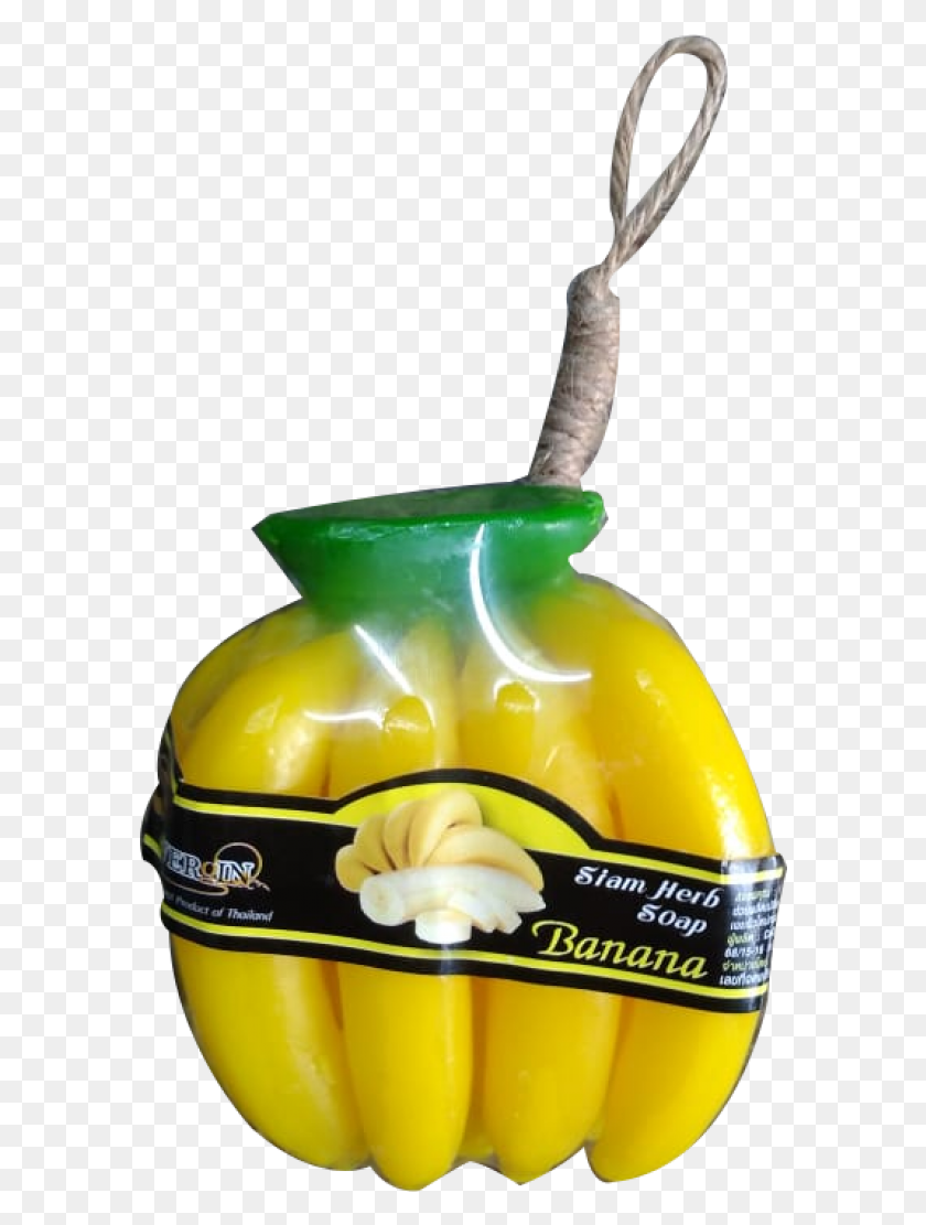 588x1051 Manojo De Plátano En Forma De Fruta Fragancia Jabón De Cerámica, Alimentos, Planta, Mostaza Hd Png