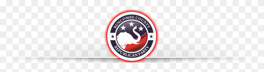 1200x260 Buncombe County Republican Party Emblem, Label, Text, Logo HD PNG Download