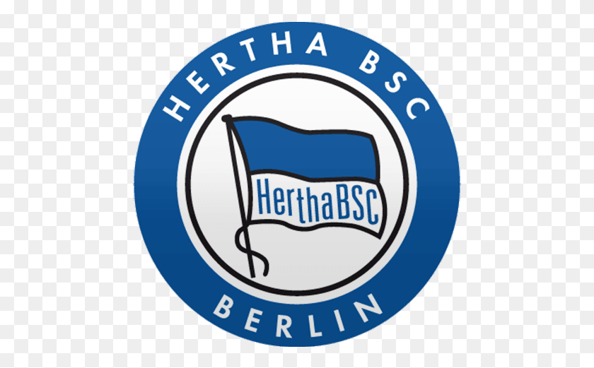 465x461 Descargar Png Bundesliga Marcadores Hertha Bsc Logotipo, Etiqueta, Texto, Símbolo Hd Png