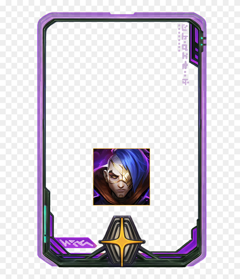 609x916 Bundle Icons And Borders Lol Odyssey Kayn Border, Person, Human, Monitor HD PNG Download