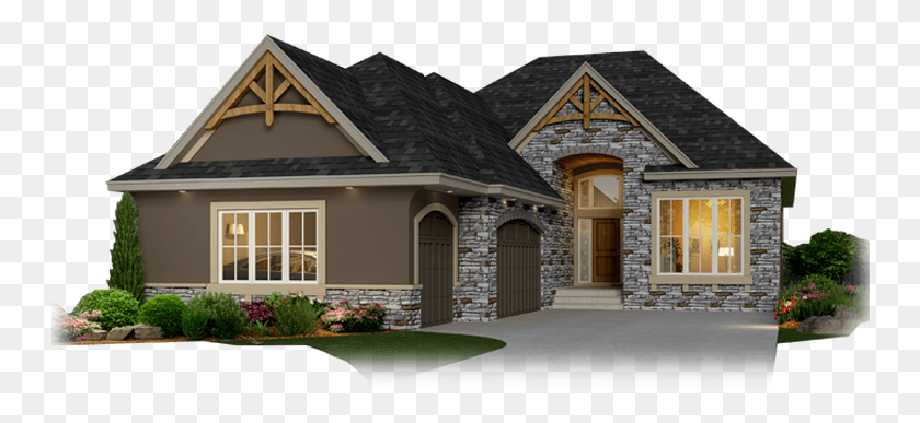 748x327 Bungalow, Roof, Housing, Building HD PNG Download