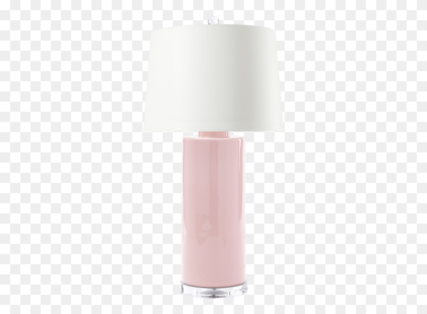 281x558 Bungalow 5 Formosa Table Lamp In Blush Lampshade, Table Lamp HD PNG Download
