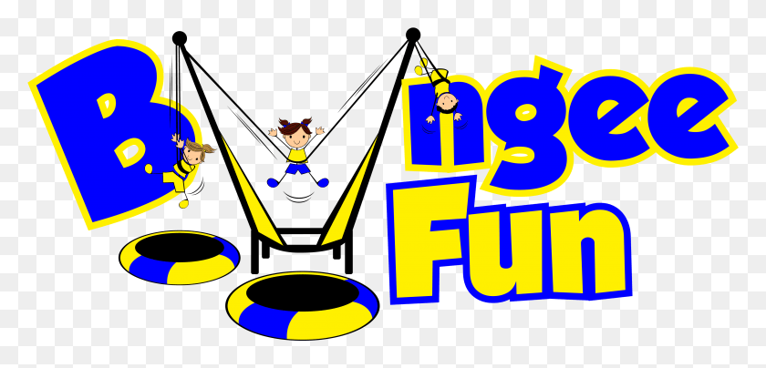 4002x1769 Bungee Fun Bungee Trampoline Logo, Graphics, Lighting HD PNG Download
