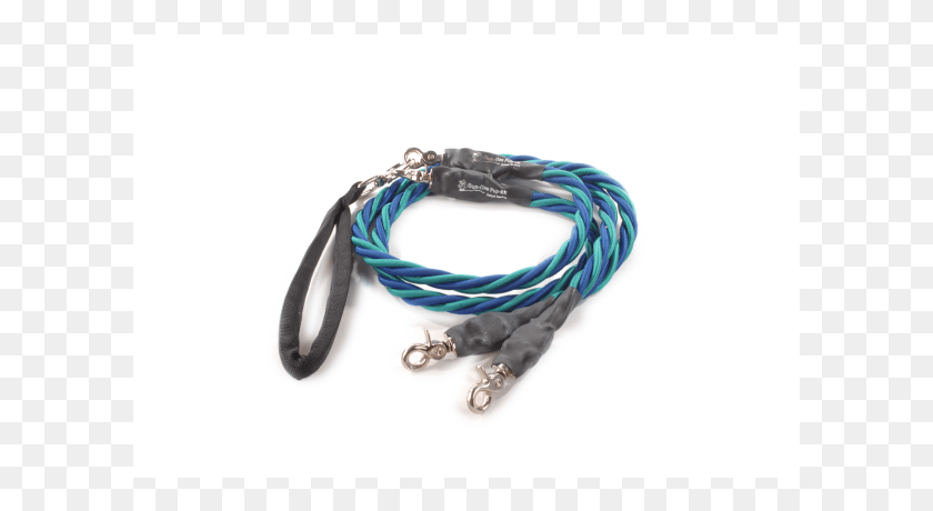 601x400 Bungee Pupee Double Leash 439 Tealblue Xl Up To 165 Usb Cable, Bracelet, Jewelry, Accessories HD PNG Download