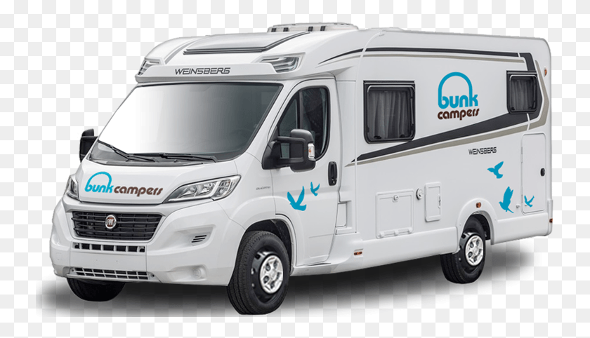 740x422 Bunk Campers 4 Person Campervan, Van, Vehicle, Transportation HD PNG Download
