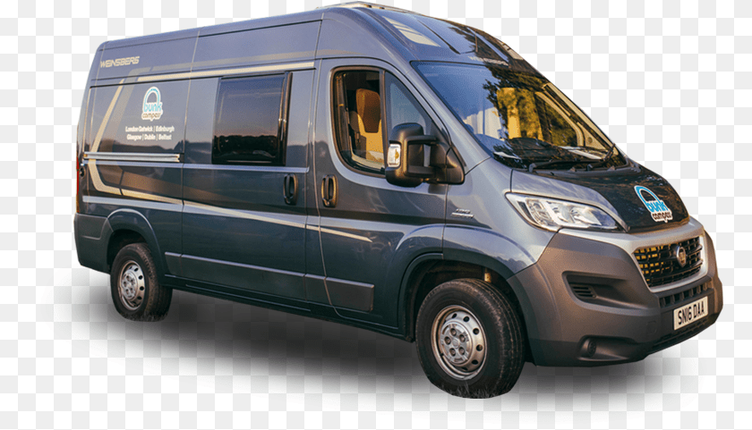 Bunk Campers Campervan, Transportation, Van, Vehicle, Caravan Transparent PNG