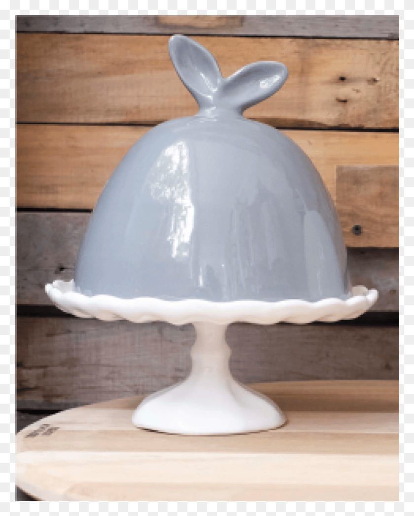 790x1001 Bunny Ears Cake Stand With Top 1000x1000 Rabbit, Porcelain, Pottery HD PNG Download