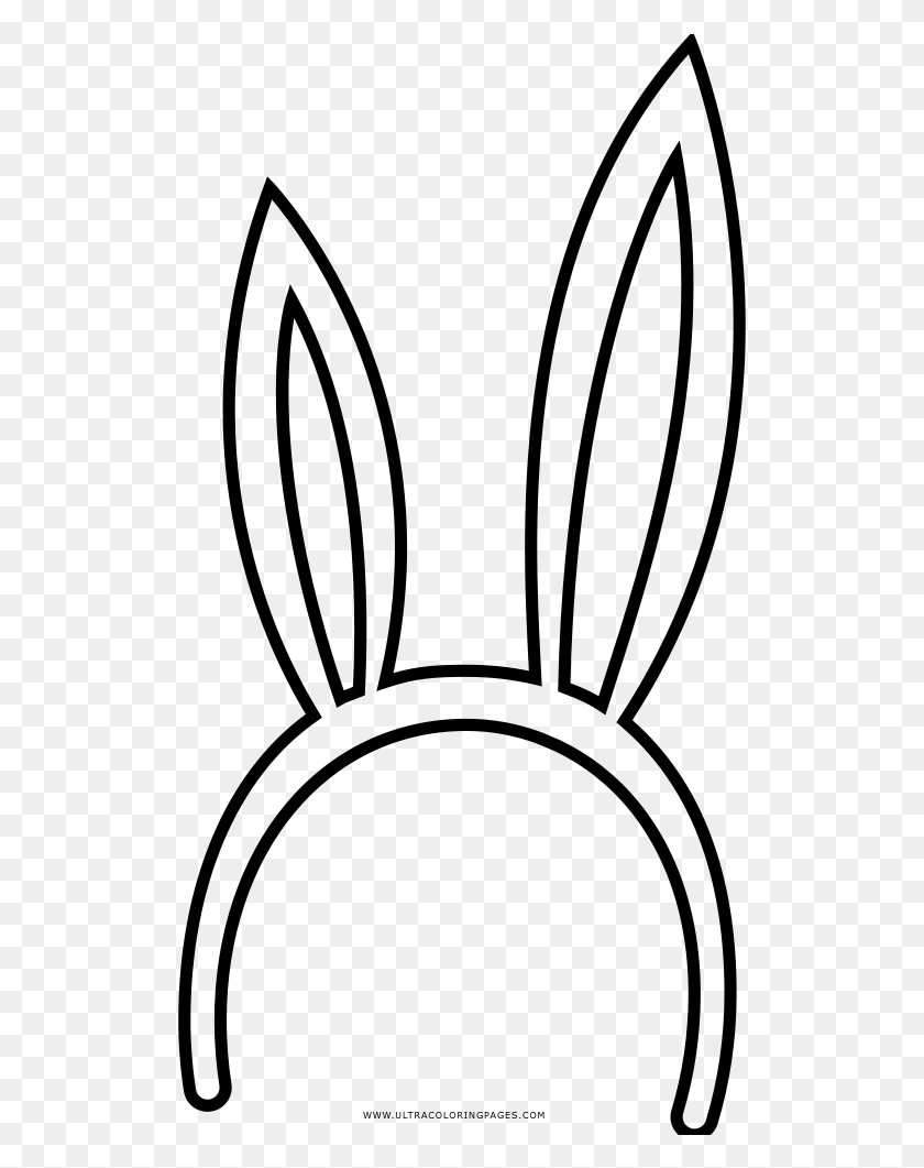 517x1001 Bunny Ears Coloring, Gray, World Of Warcraft HD PNG Download