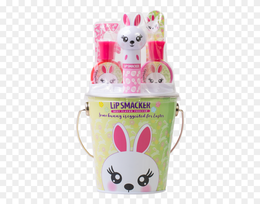 351x598 Bunny Easter Bucket Lip Smacker, Dessert, Food, Birthday Cake HD PNG Download