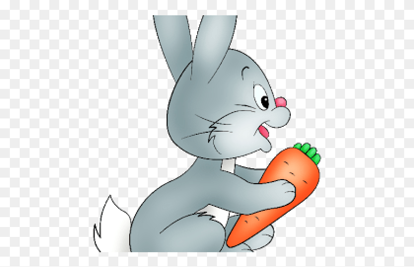 465x481 Bunny Rabbit Cartoon, Sport, Sports, Mammal HD PNG Download