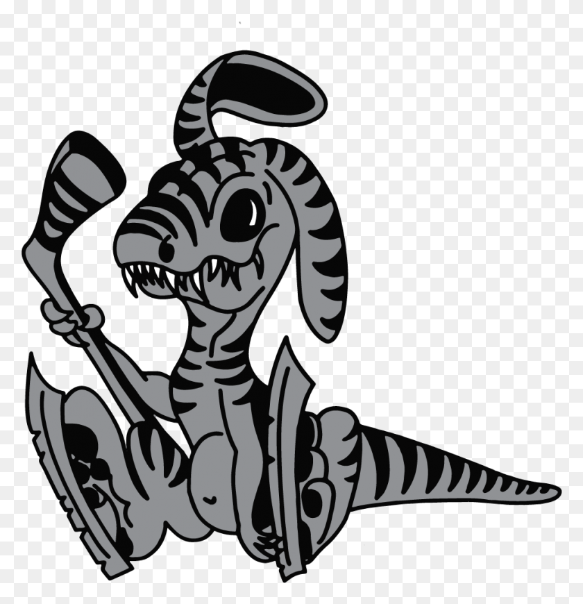 954x991 Bunny Raptor Art Jeana Vector Cartoon, Dragon, Alien, Stencil HD PNG Download