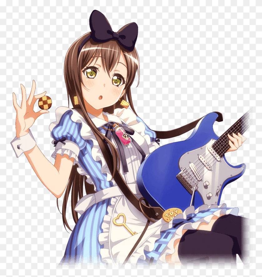 830x878 Bunny Strategy T Transparent Bang Dream Rimi Transparent, Guitar, Leisure Activities, Musical Instrument HD PNG Download