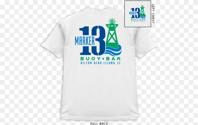 509x531 Buoy Bar T Shirt White Active Shirt, Clothing, T-shirt Sticker PNG